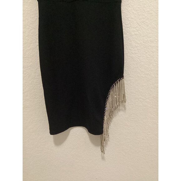 Windsor Black Sleeveless Bodycon Mini Dress Size XS - Picture 3 of 6